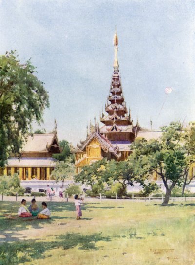 "Das Zentrum des Universums", Mandalay von Robert George Talbot Kelly